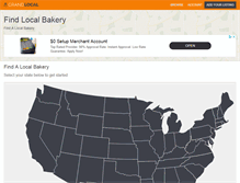Tablet Screenshot of findlocalbakery.com